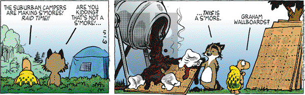 Over the Hedge on Thursday May 6, 2021 Comic Strip