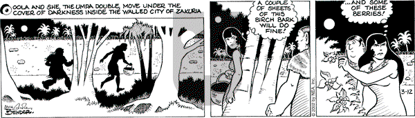 Alley Oop on Tuesday March 12, 2002 Comic Strip