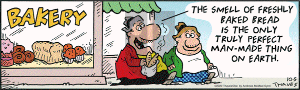 Frank and Ernest on Monday October 5, 2020 Comic Strip
