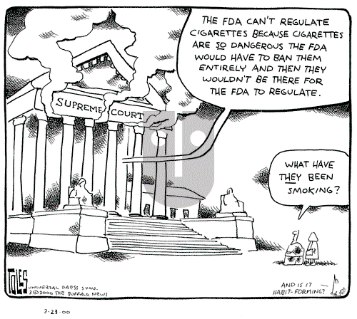 Tom Toles on Thursday March 23, 2000 Comic Strip