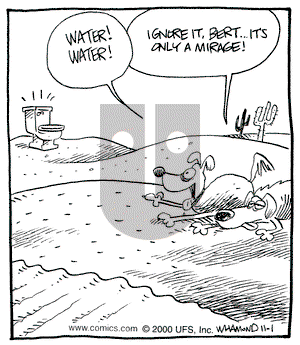 Reality Check on Wednesday November 1, 2000 Comic Strip