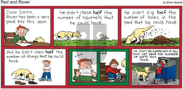 Red and Rover on Sunday December 3, 2017 Comic Strip