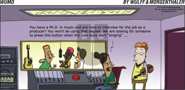 WuMo - Sunday May 7, 2023 Comic Strip