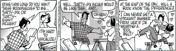 Rose is Rose on Saturday August 13, 2005 Comic Strip