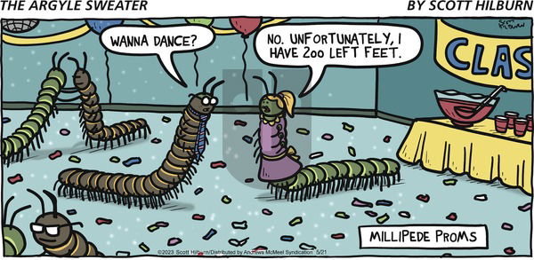 The Argyle Sweater - Sunday May 21, 2023 Comic Strip
