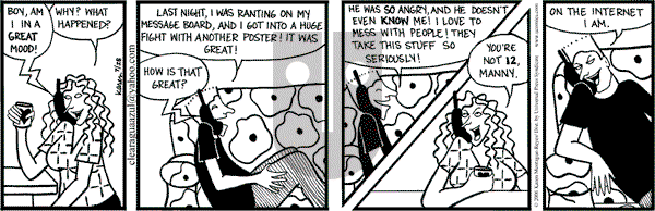 Clear Blue Water on Friday July 28, 2006 Comic Strip