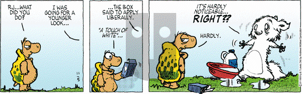 Over the Hedge on Monday November 5, 2018 Comic Strip