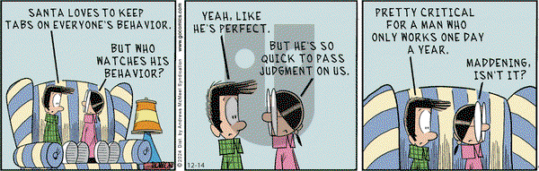 Grand Avenue on Saturday December 14, 2024 Comic Strip