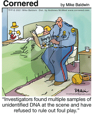 Cornered on Friday October 8, 2021 Comic Strip