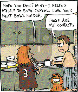 The Argyle Sweater - Wednesday January 18, 2012 Comic Strip
