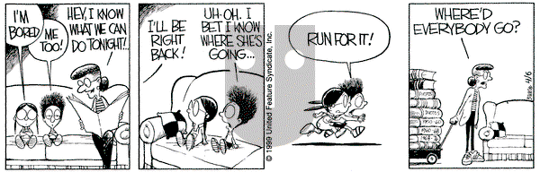 Grand Avenue - Tuesday April 6, 1999 Comic Strip