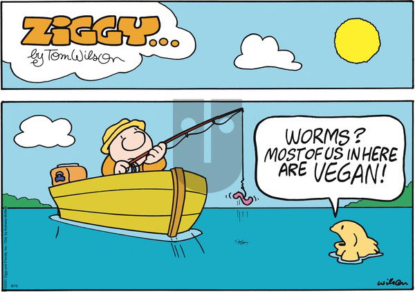 Ziggy on Sunday August 15, 2021 Comic Strip