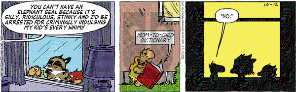 Over the Hedge on Saturday October 12, 2013 Comic Strip