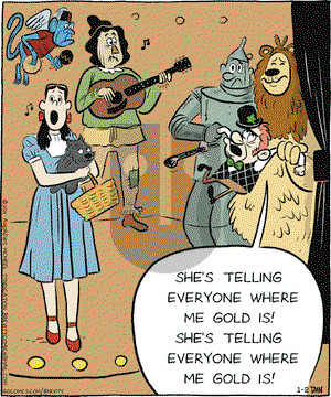 Brevity on Wednesday January 2, 2019 Comic Strip
