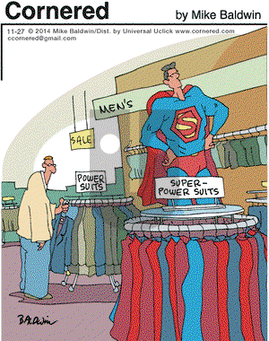 Cornered on Thursday November 27, 2014 Comic Strip
