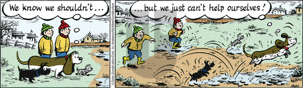 Fred Basset on Wednesday March 18, 2020 Comic Strip