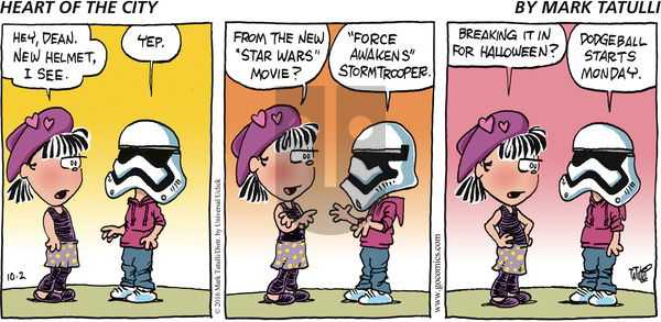 Heart of the City on Sunday October 2, 2016 Comic Strip