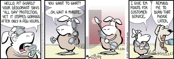 DeFlocked on Wednesday August 15, 2018 Comic Strip