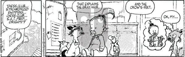 Over the Hedge on Monday January 3, 2005 Comic Strip