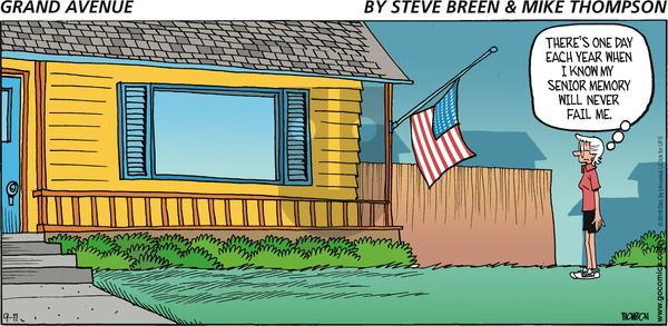 Grand Avenue on Sunday September 11, 2016 Comic Strip