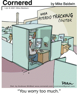 Cornered on Monday January 25, 2021 Comic Strip
