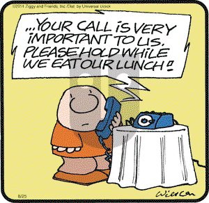 Ziggy on Monday August 25, 2014 Comic Strip