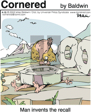 Cornered on Monday April 15, 2002 Comic Strip