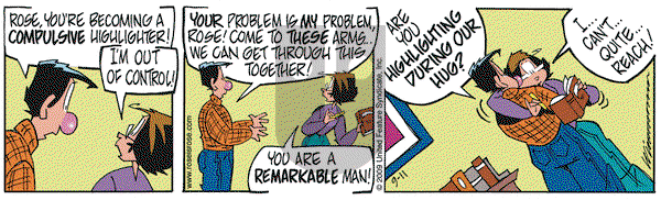 Rose is Rose on Friday September 11, 2009 Comic Strip