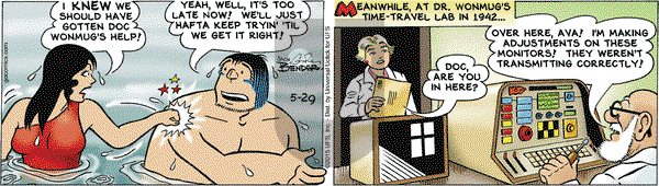 Alley Oop on Friday May 29, 2015 Comic Strip