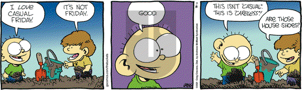 The Buckets on Saturday July 31, 2021 Comic Strip