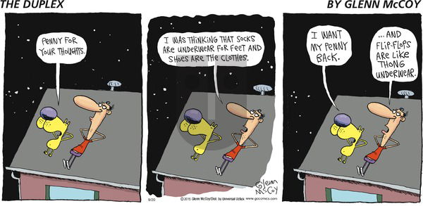 The Duplex on Sunday September 20, 2015 Comic Strip