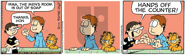 Garfield on Friday April 13, 2007 Comic Strip