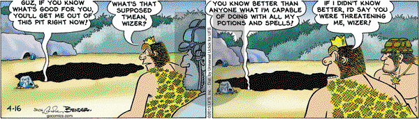 Alley Oop on Tuesday April 16, 2013 Comic Strip