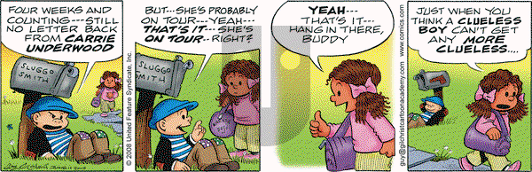 Nancy on Wednesday June 11, 2008 Comic Strip