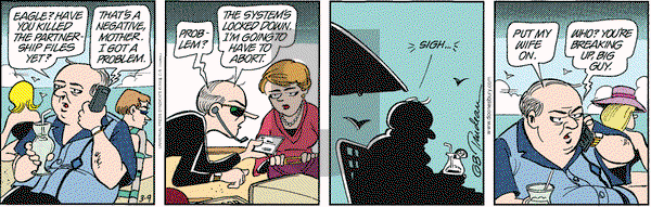 Doonesbury on Saturday March 9, 2002 Comic Strip