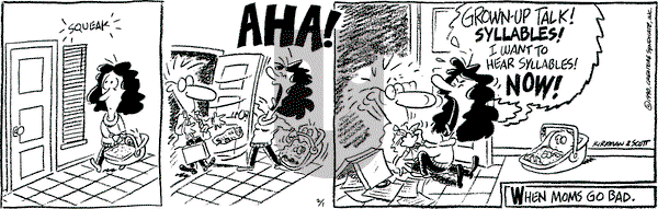 Baby Blues on Thursday February 1, 1990 Comic Strip