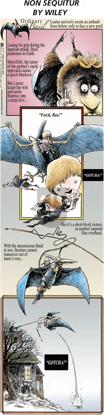 Non Sequitur on Sunday April 17, 2005 Comic Strip
