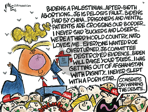 Clay Jones - Monday July 1, 2024 Comic Strip
