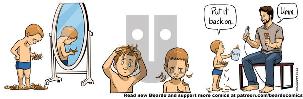 Beardo on Tuesday April 22, 2025 Comic Strip