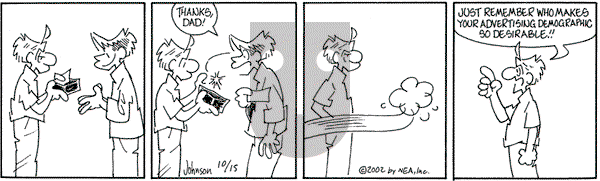 Arlo and Janis on Tuesday October 15, 2002 Comic Strip