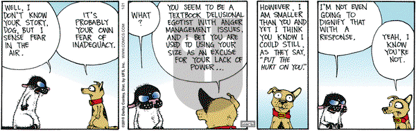 Get Fuzzy on Thursday January 21, 2010 Comic Strip