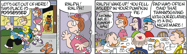 Drabble on Friday November 28, 2014 Comic Strip