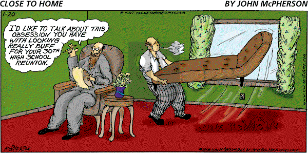 Close to Home on Sunday January 20, 2008 Comic Strip