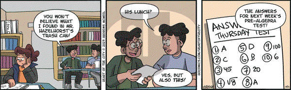 Heart of the City - Monday December 11, 2023 Comic Strip