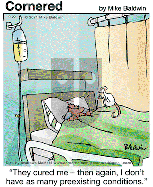 Cornered on Wednesday September 22, 2021 Comic Strip