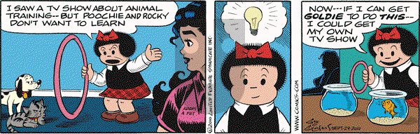 Nancy on Wednesday September 29, 2010 Comic Strip