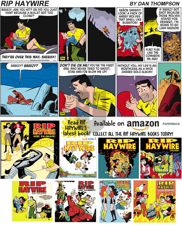 Rip Haywire on Sunday November 24, 2019 Comic Strip