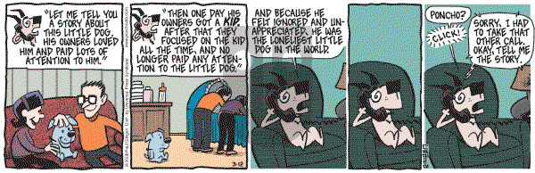 Pooch Cafe on Wednesday March 12, 2008 Comic Strip