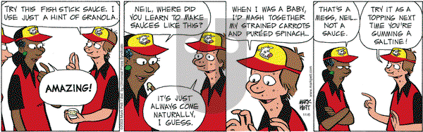 Lucky Cow on Thursday November 6, 2003 Comic Strip