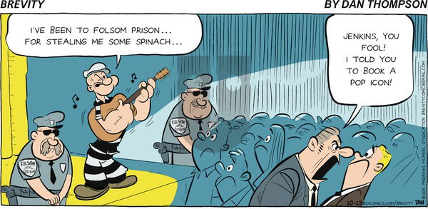 Brevity on Sunday October 13, 2019 Comic Strip